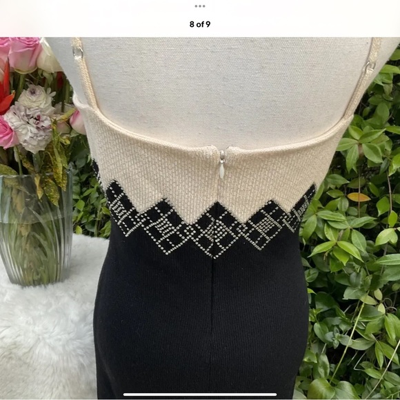 St John Evening Sz 2 Argyle Diamond 💎 Sequin crystal rhinestone couture Dress - Picture 6 of 7